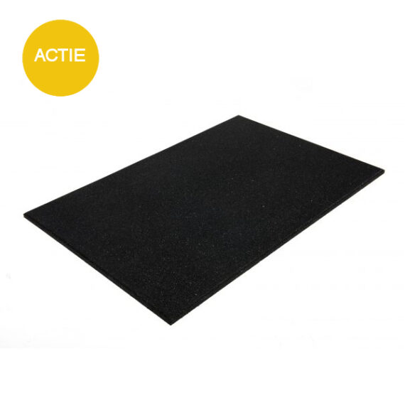 Stuntgras.nl Rubber Sport / Fitness Tegel 120 x 80 x 2cm