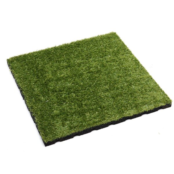 Rubber Kunstgras Tegel 50x50x2.5cm