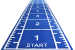 Pro Evolution Design Markings Sprinttrack | 2x10 meter - Afbeelding 9