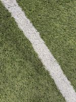 Voetbal Kunstgras met belijning - Afbeelding 4
